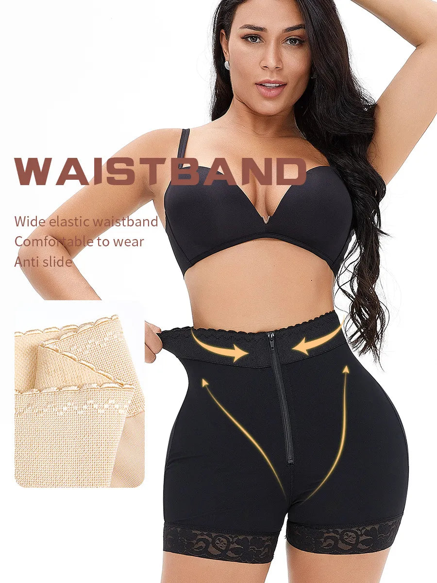 CurvaLuxe Plus High-Waist Butt-Lift Shapewear