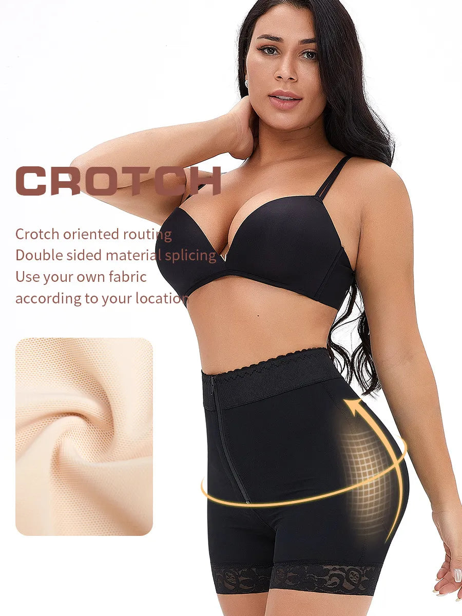 CurvaLuxe Plus High-Waist Butt-Lift Shapewear