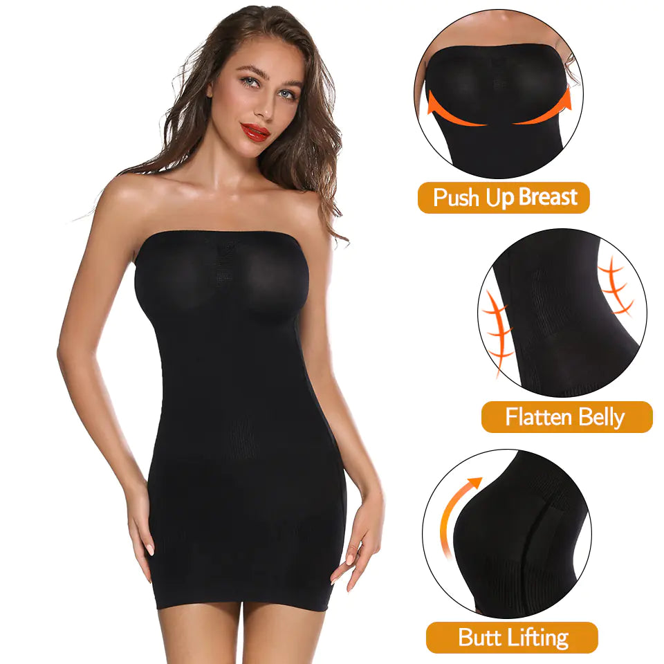 Seamless Strapless Sculpt Dress