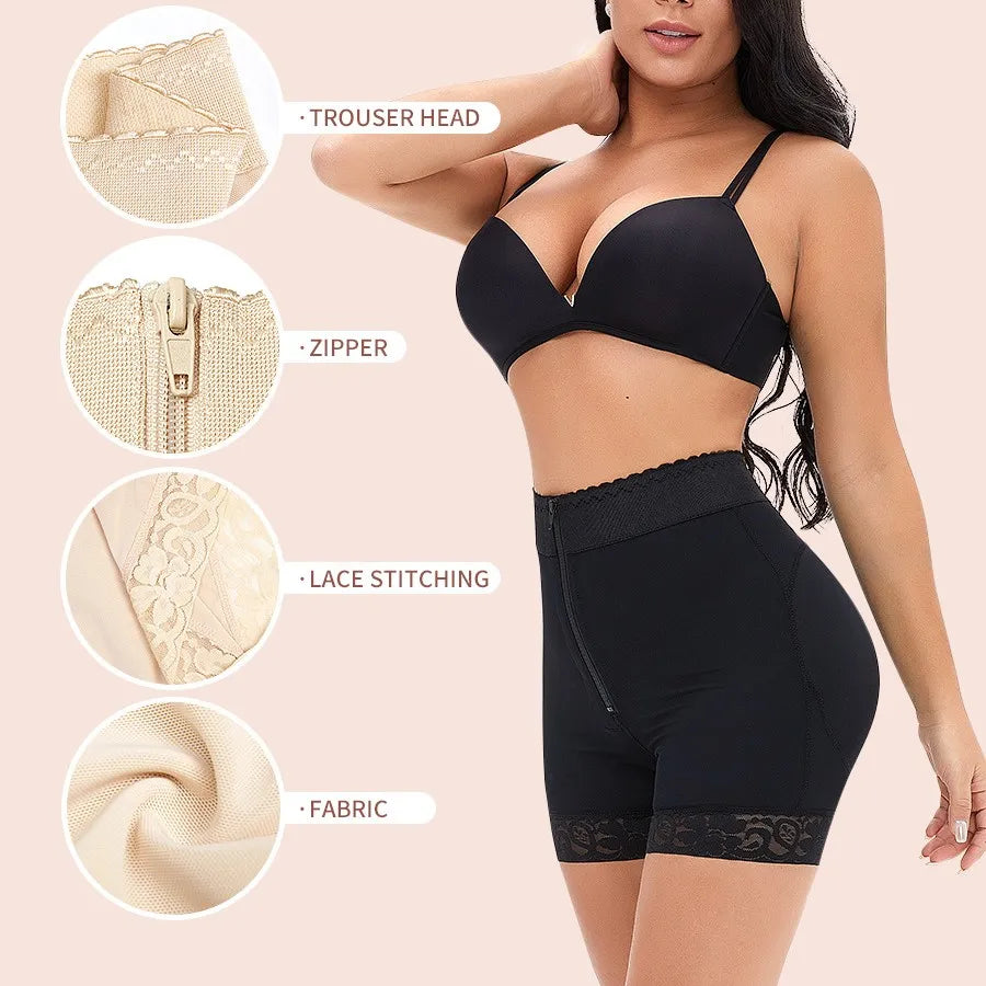 CurvaLuxe Plus High-Waist Butt-Lift Shapewear